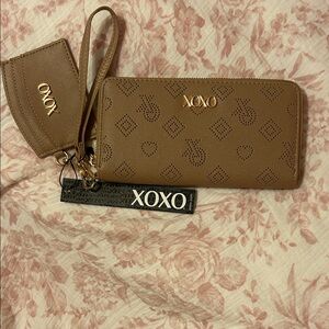 XOXO 3 Pc Wallet/Wristlet With Cardholder NWT
